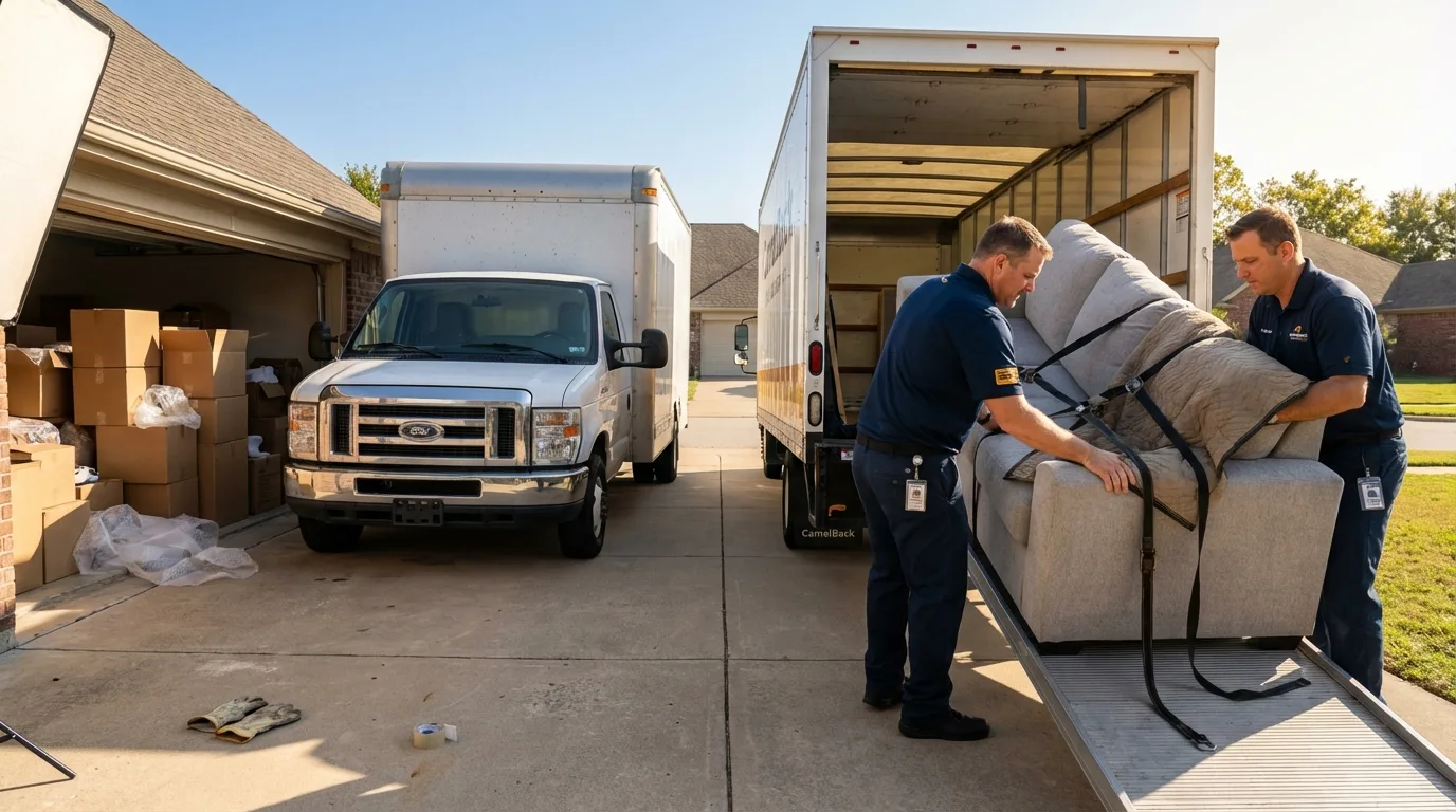 DIY truck vs professional crew comparison in Perryville